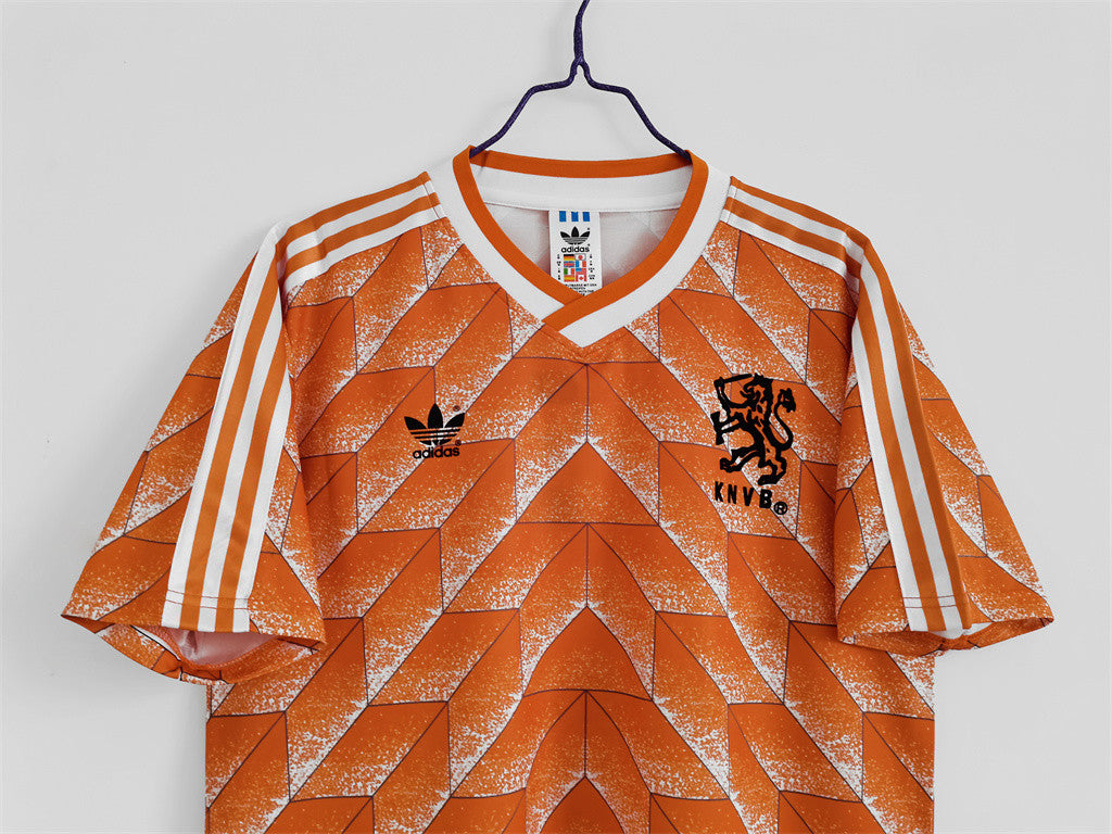 Netherlands Home Retro Jersey 1988