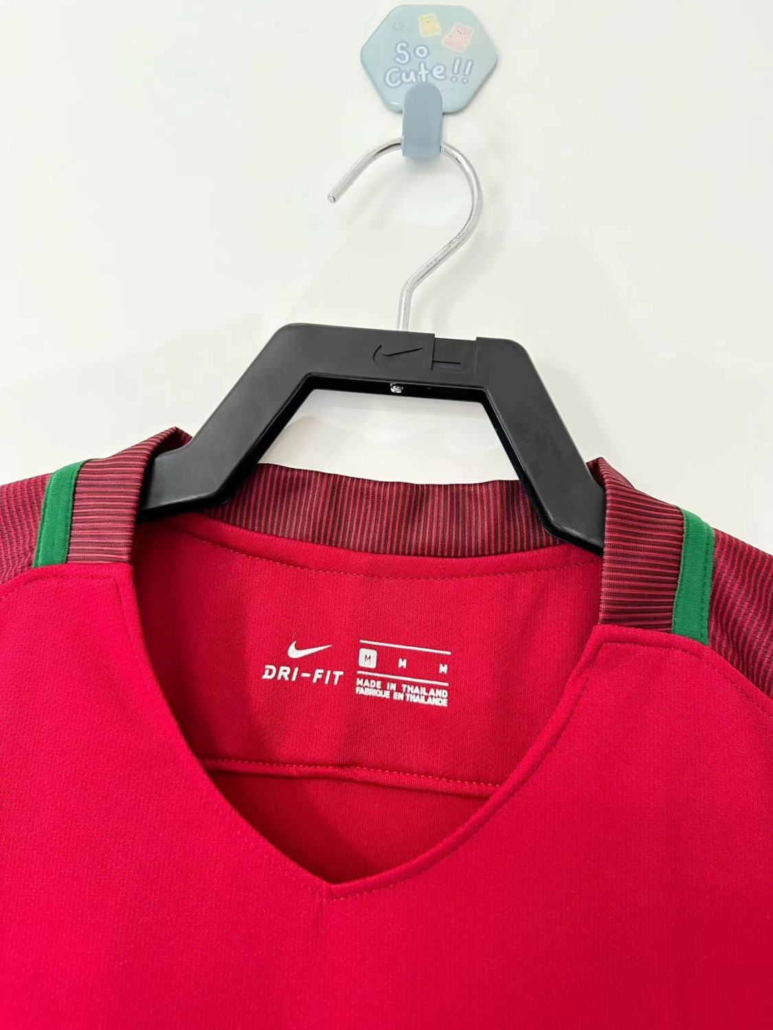 Portugal Retro Home Long Sleeve Jersey 2016