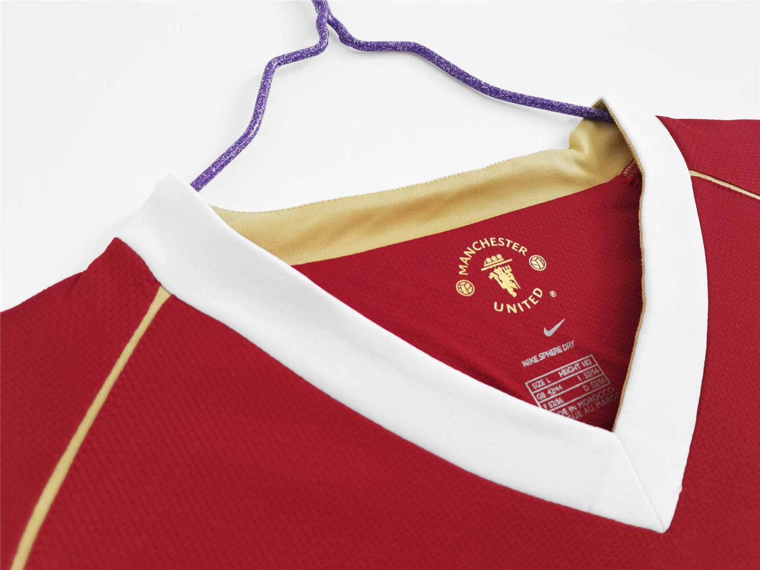 Manchester United Home Retro Jersey 06/07