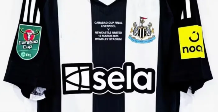 Newcastle United Man Home Carabao Cup 2025 Winners Shirt
