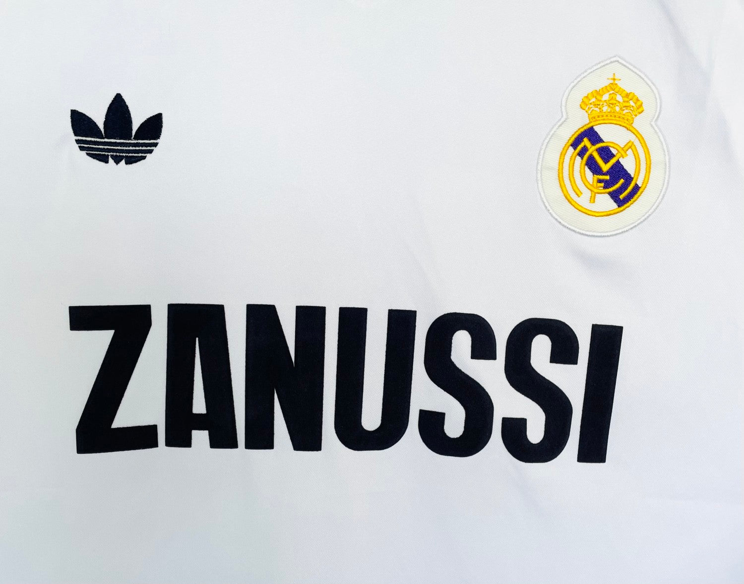 Real Madrid Home Retro Jersey 1984/85