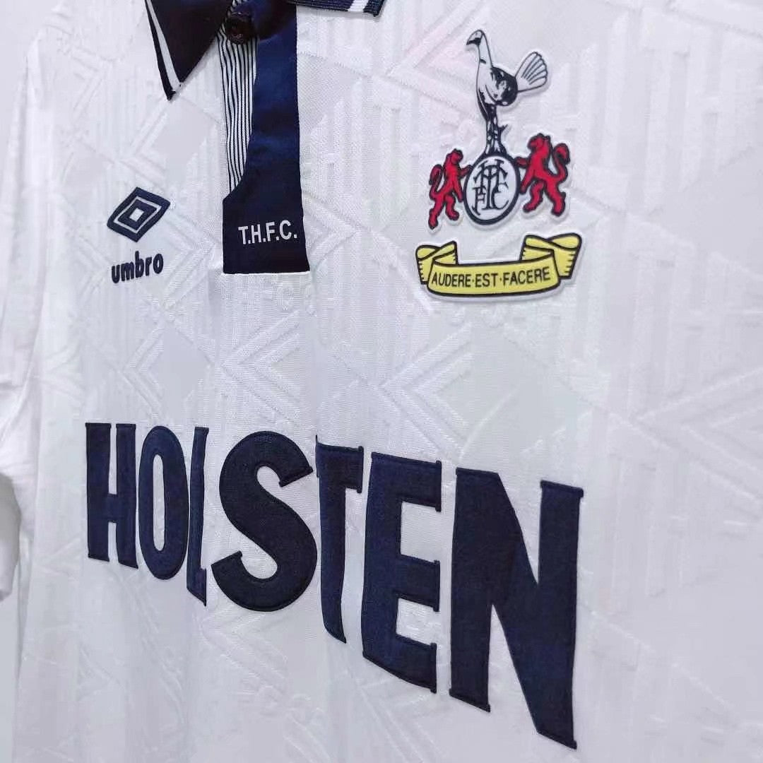 Tottenham Home Retro Jersey 92/94