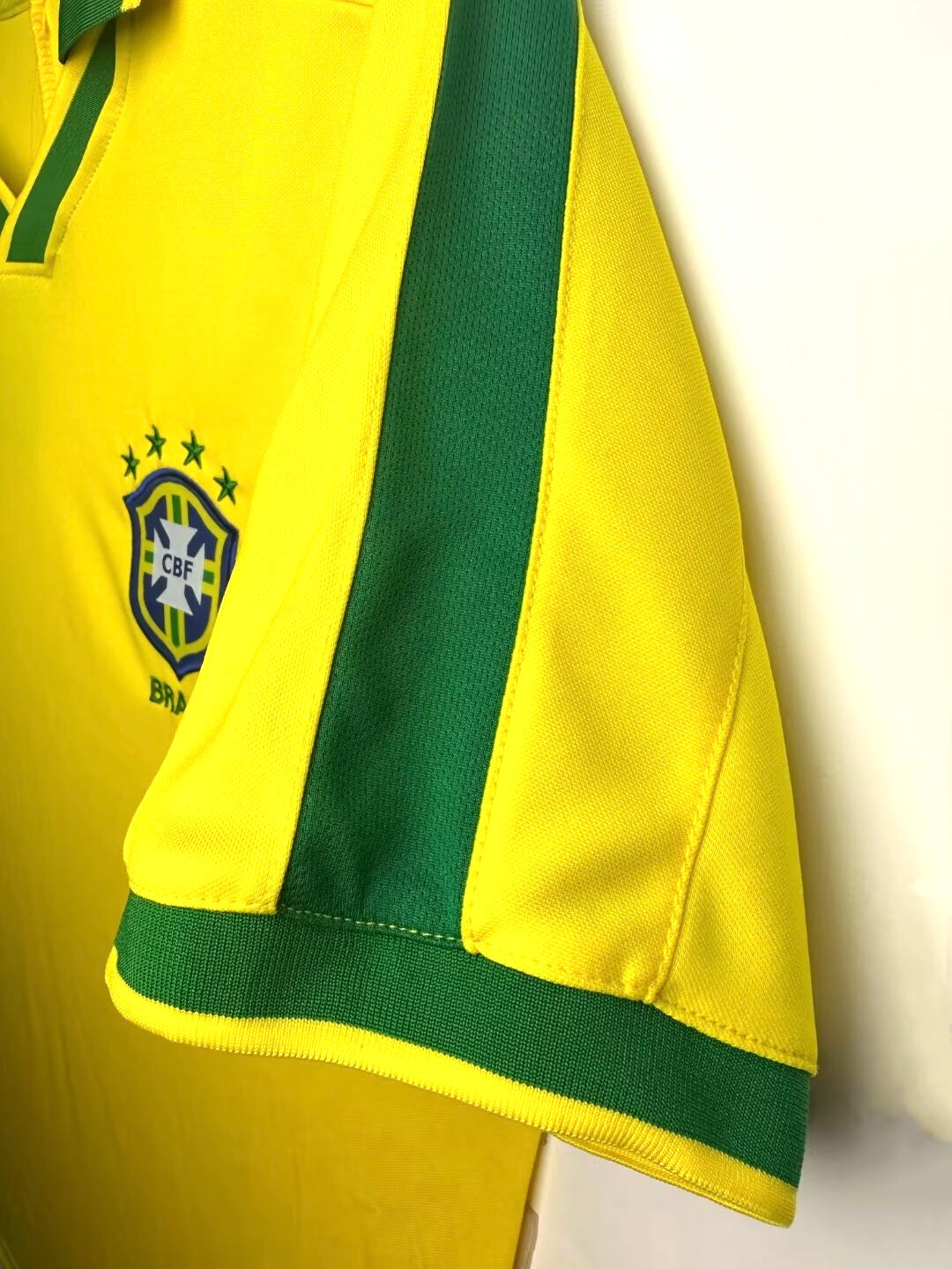 Brazil Home Retro Jersey 1997