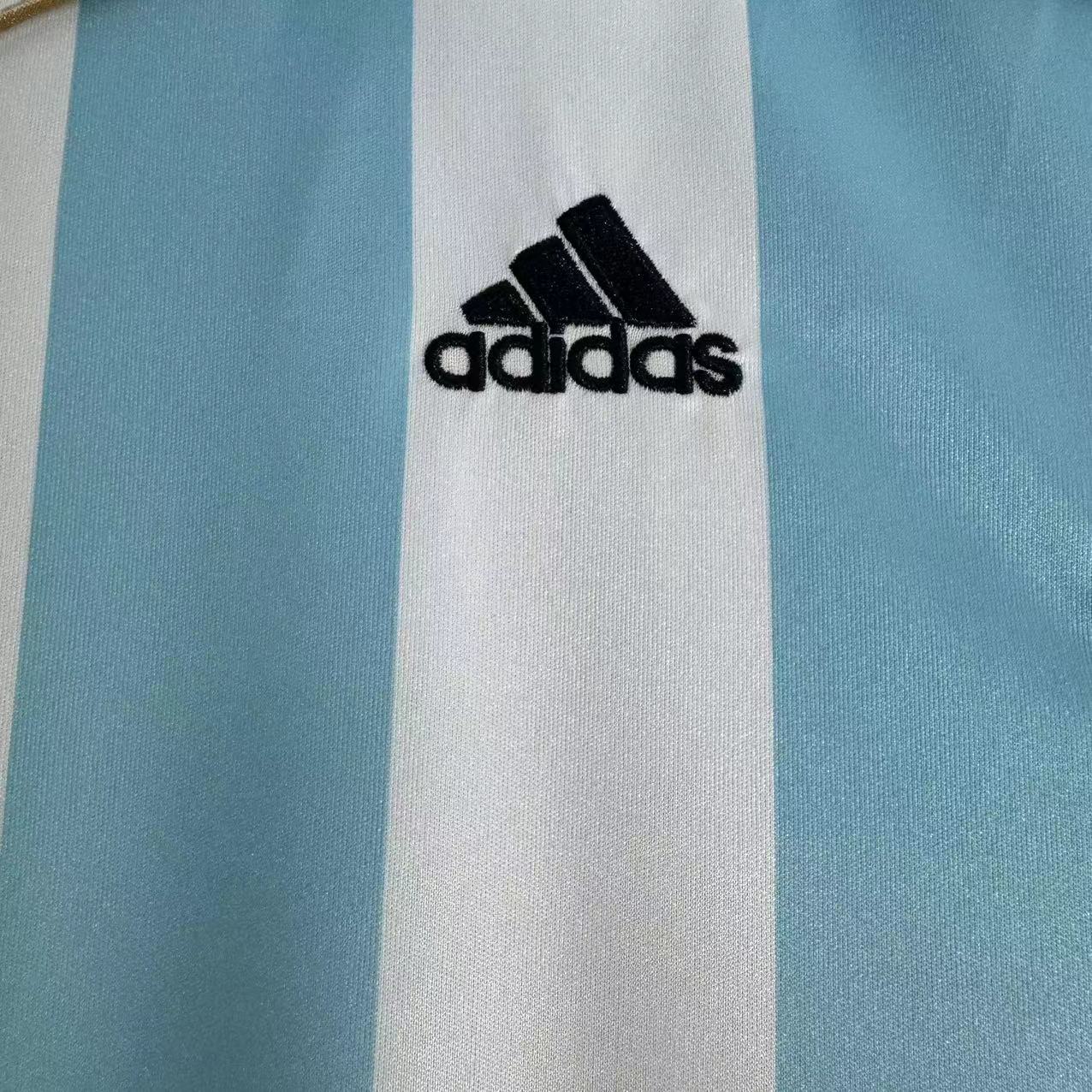 Argentina Home Retro Jersey 2006/07