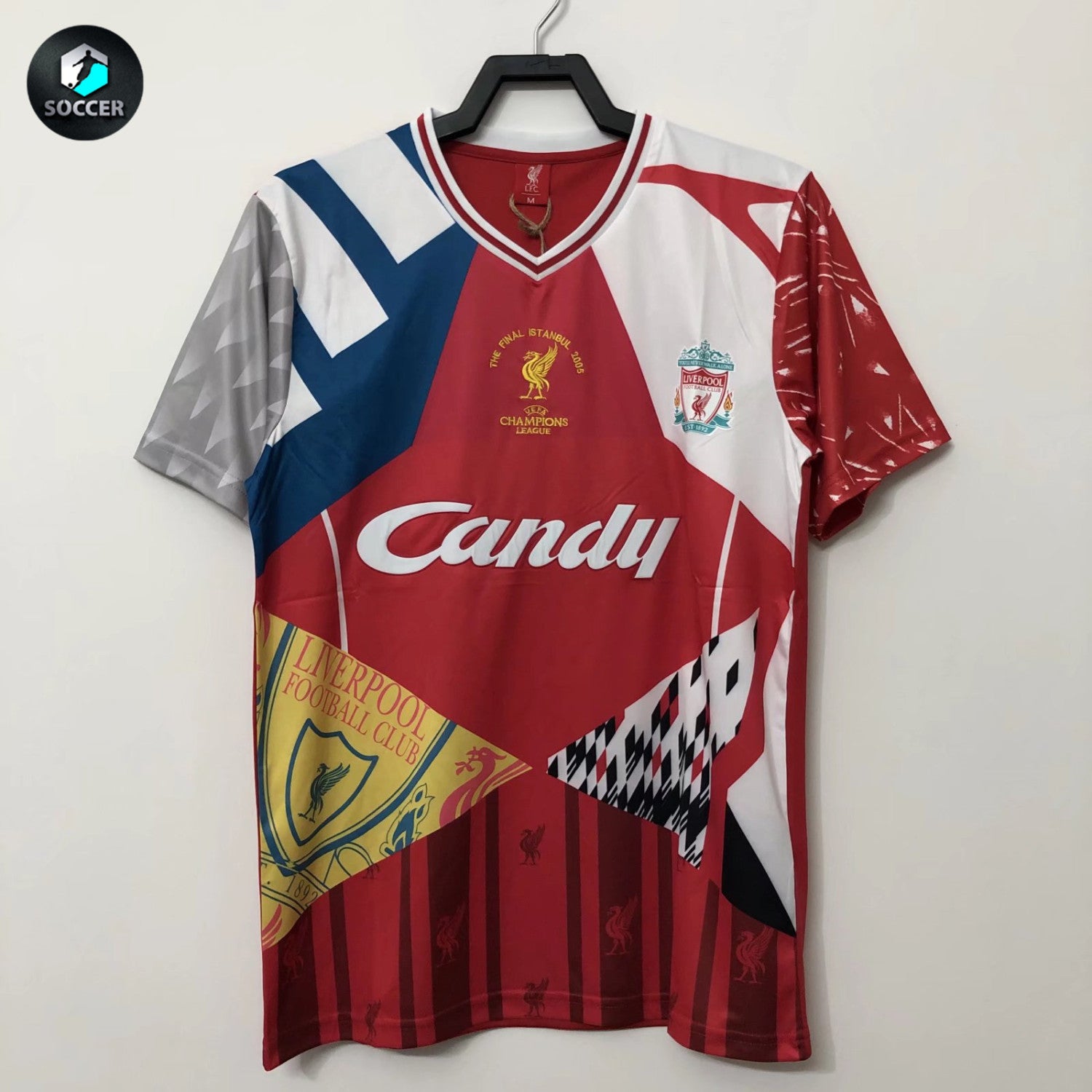 Liverpool Red Retro Commemorative Jersey