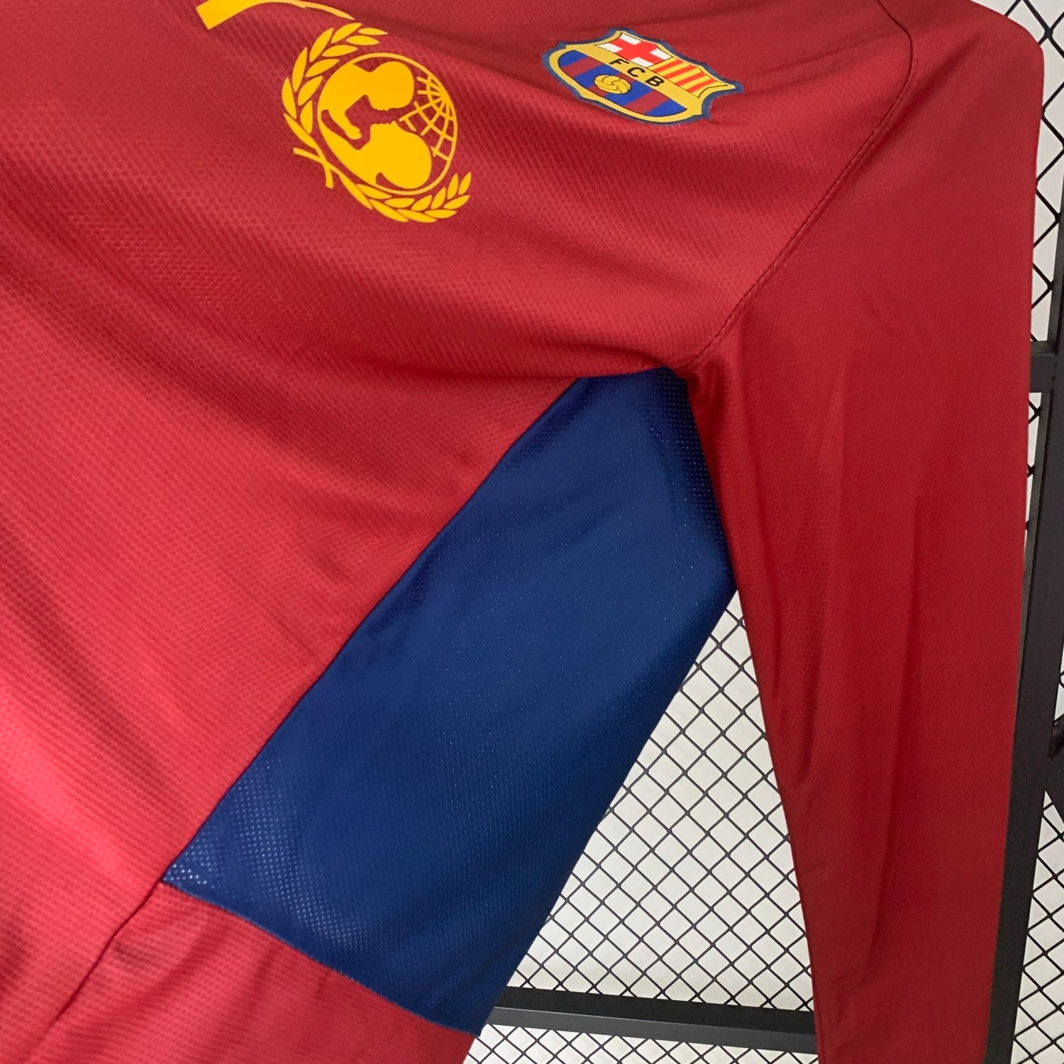 Barcelona Home Long Sleeve Retro Jersey 2008/09