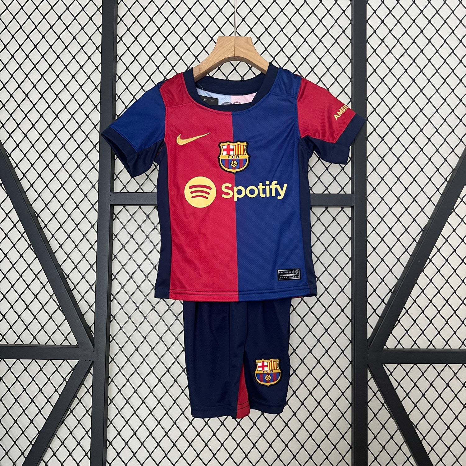 Barcelona Home Kids Suit 24/25