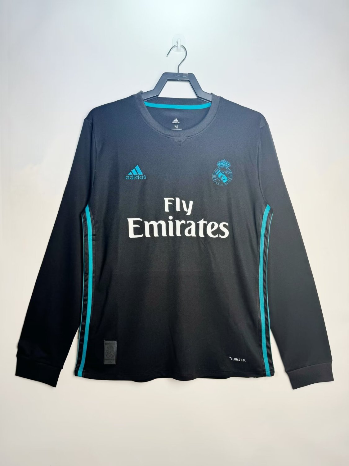 Real Madrid Away Retro Long Sleeves Jersey 2017/18