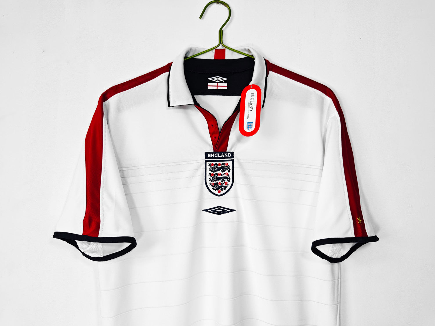 England Home Retro Jersey 2004/05