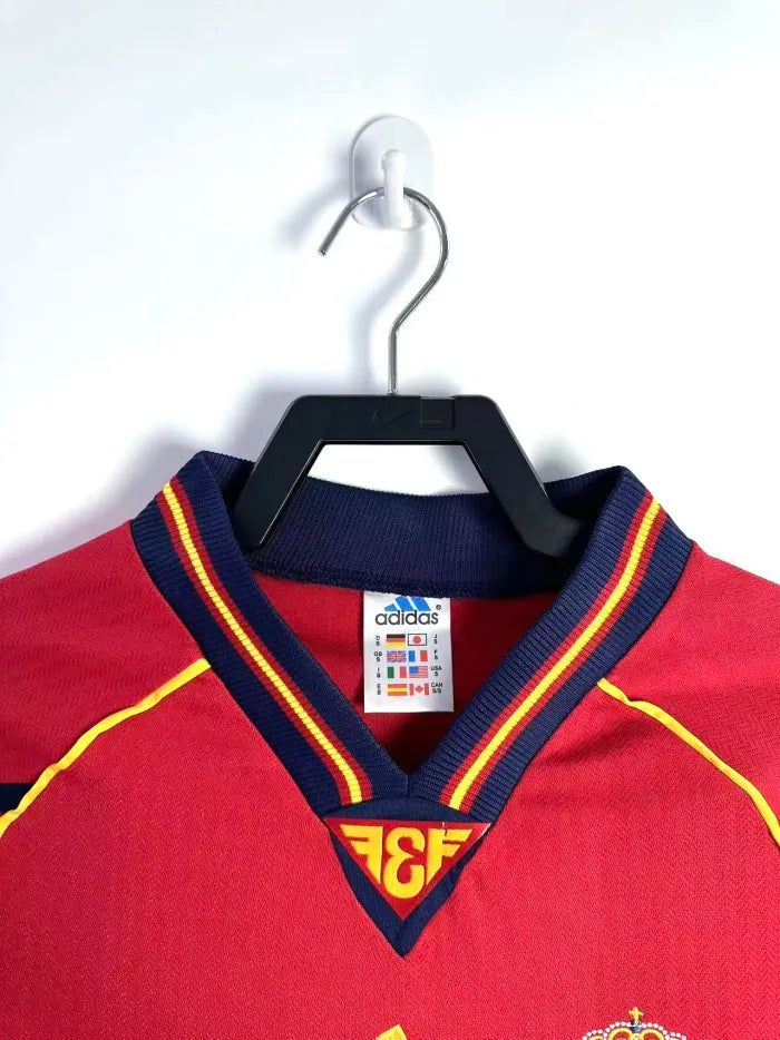 Spain Home Retro Jersey 1998