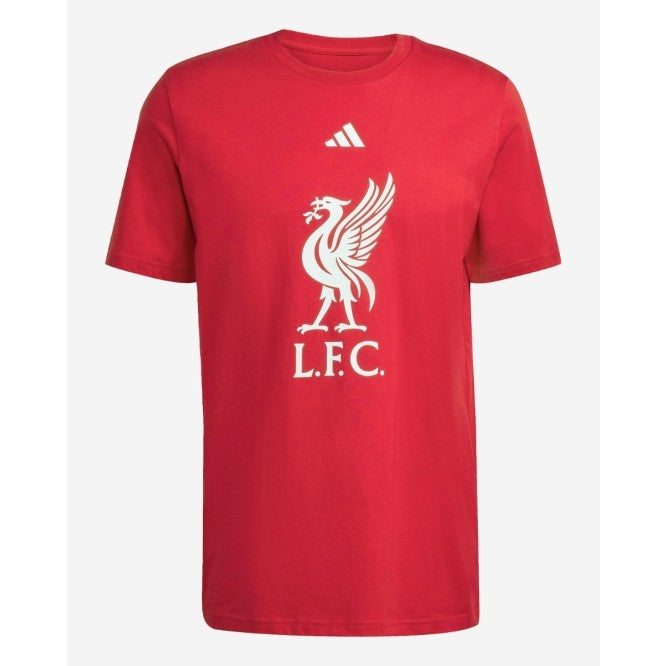 Liverpool Men 25/26 DNA Crest Tee Red