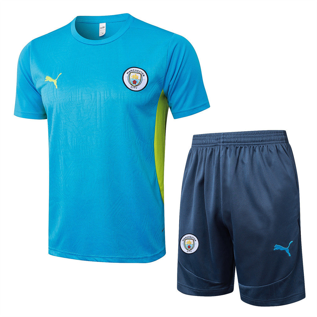 Manchester City Training Short sleeve Suit 24/25