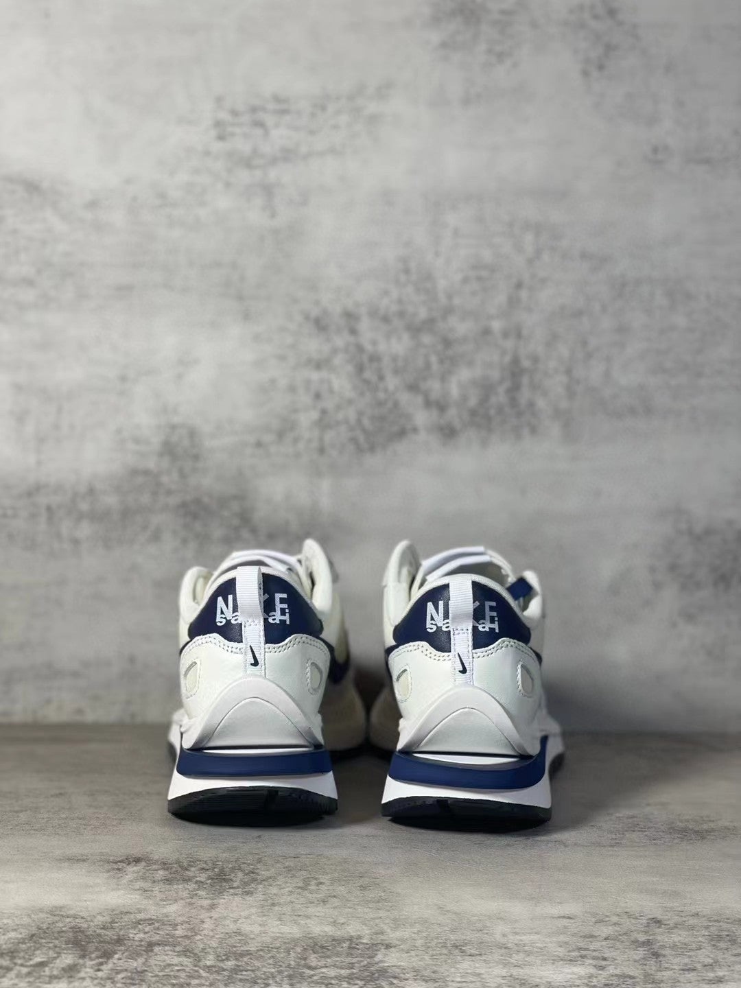 VaporWaffle Sacai Beige Blue