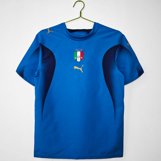 Italy Retro Home Jersey 2006
