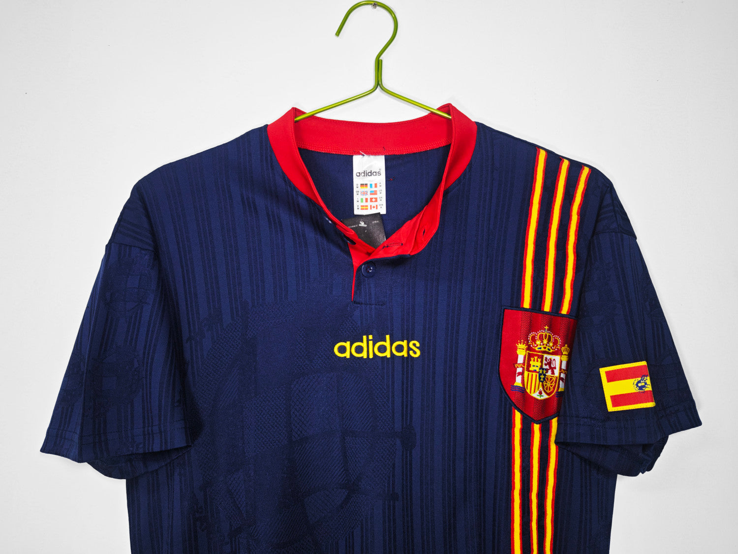 Spain Away Retro Jersey 1996