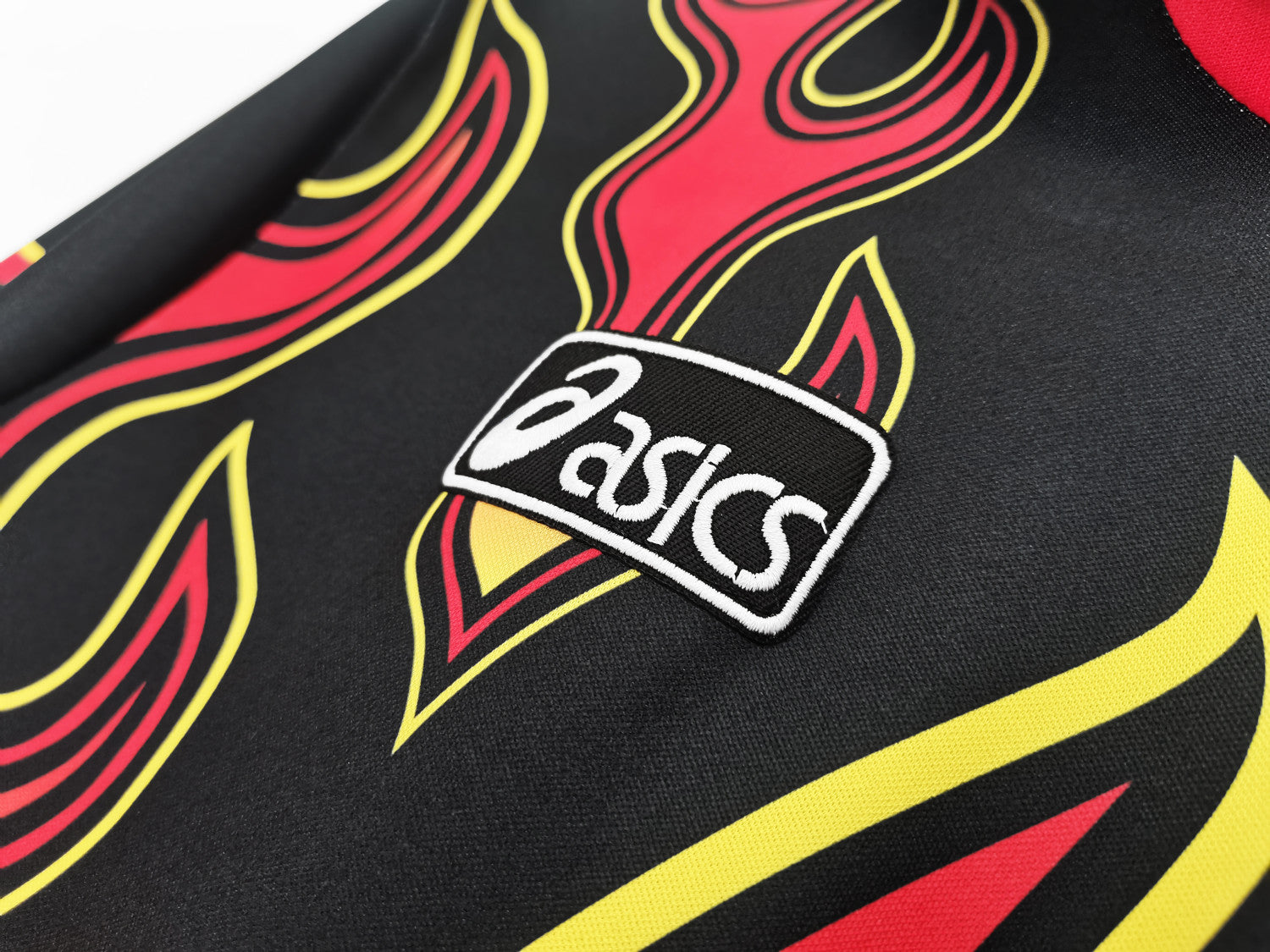 Japan Retro Home Goalkeeper Long Sleeve Jersey 1998