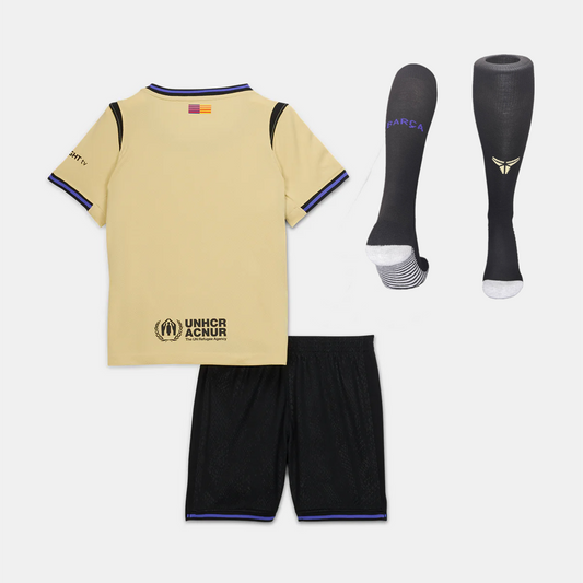 Barcelona Away Kids Suit & Socks 25/26
