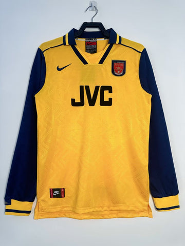 Arsenal Away Long Sleeve Retro Jersey 1996/97
