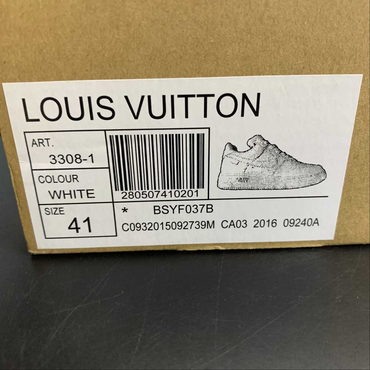 Air Force 1 LV Louis Vuitton Low White LD 0212