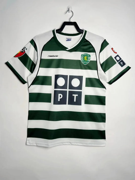 Sporting Lisbon Home Retro Jersey 2001/03
