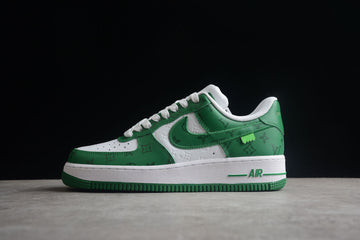 Air Force 1 LV Louis Vuitton Low White Green MS 0232
