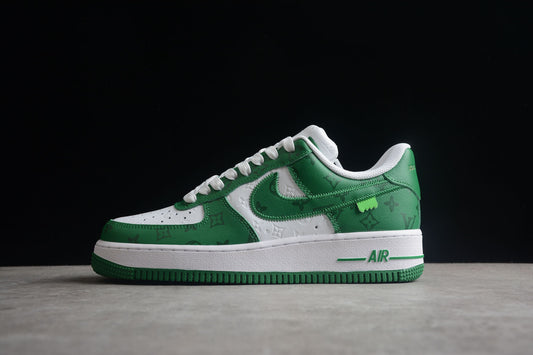 Air Force 1 LV Louis Vuitton Low White Green MS 0232