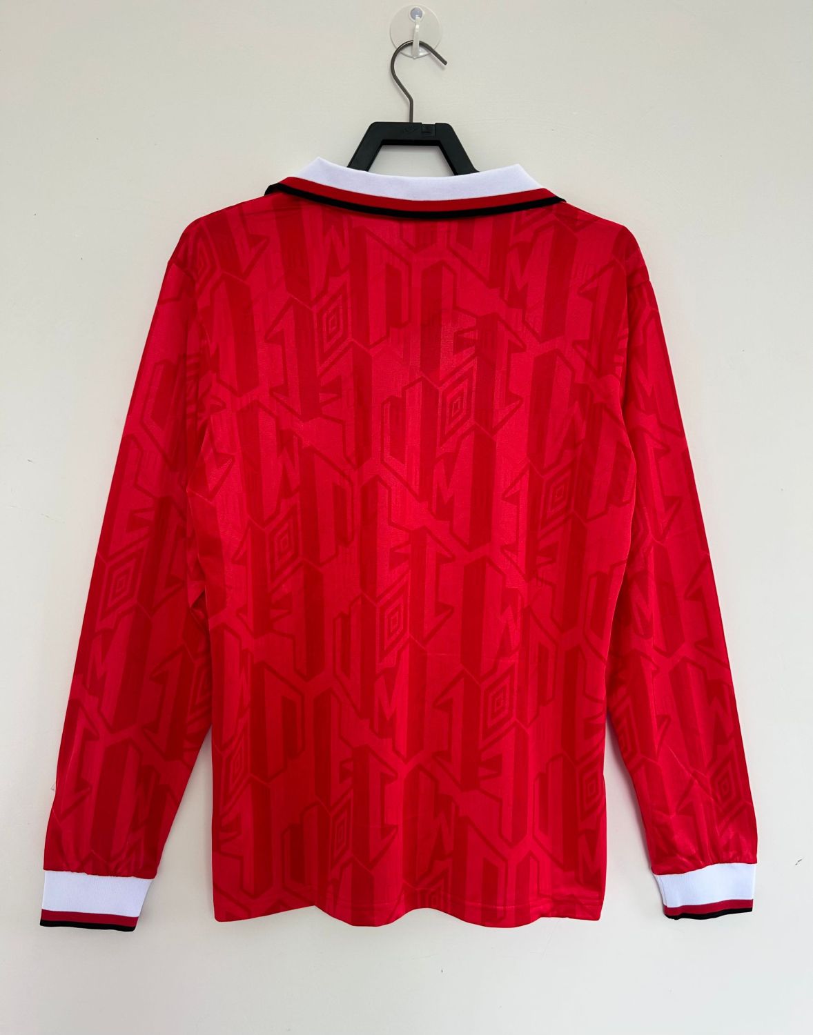 Manchester United Home Long Sleeve Retro Jersey 1992/94