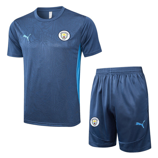 Manchester City Training Short sleeve Suit 24/25
