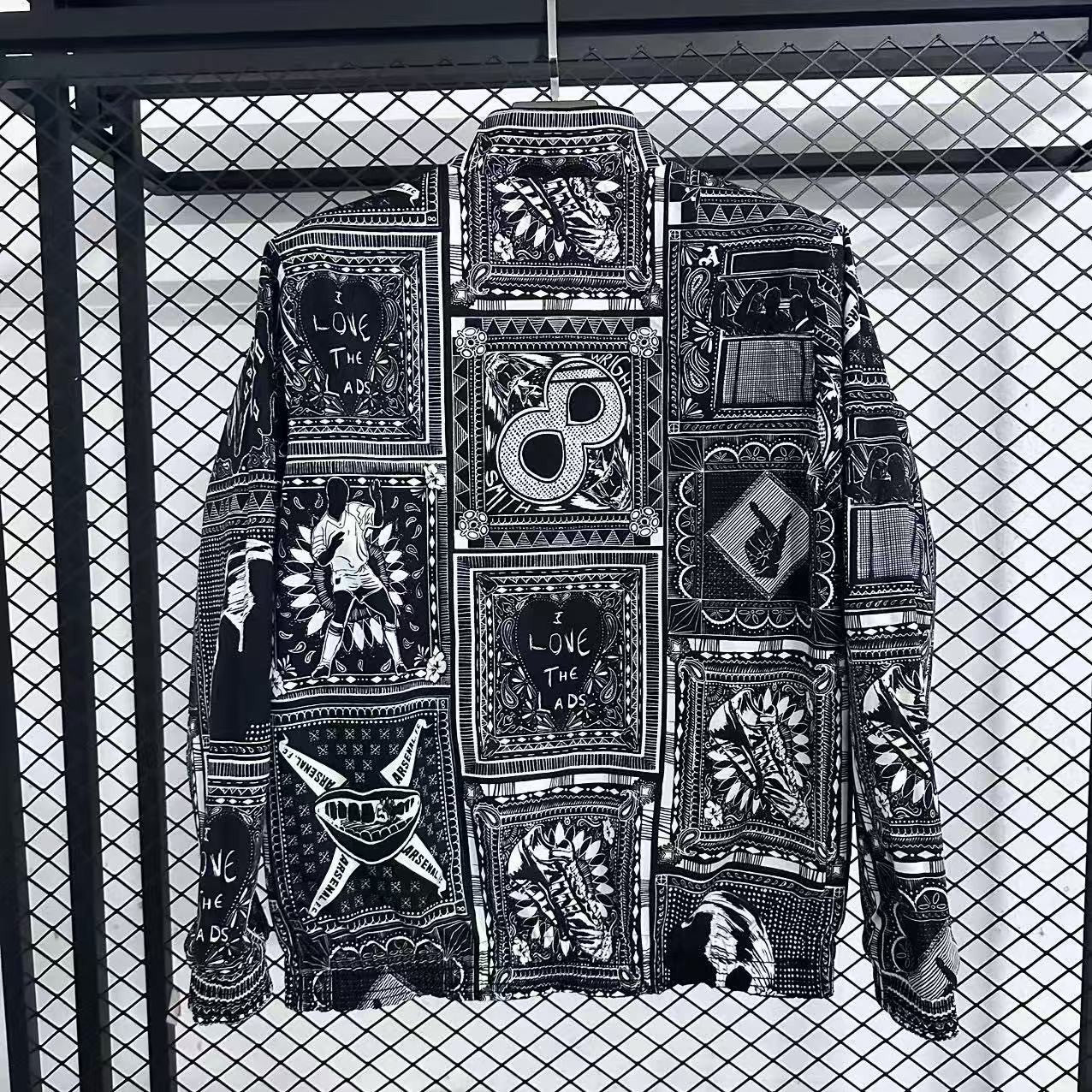 Arsenal Double-Sided Training Windbreaker 2025