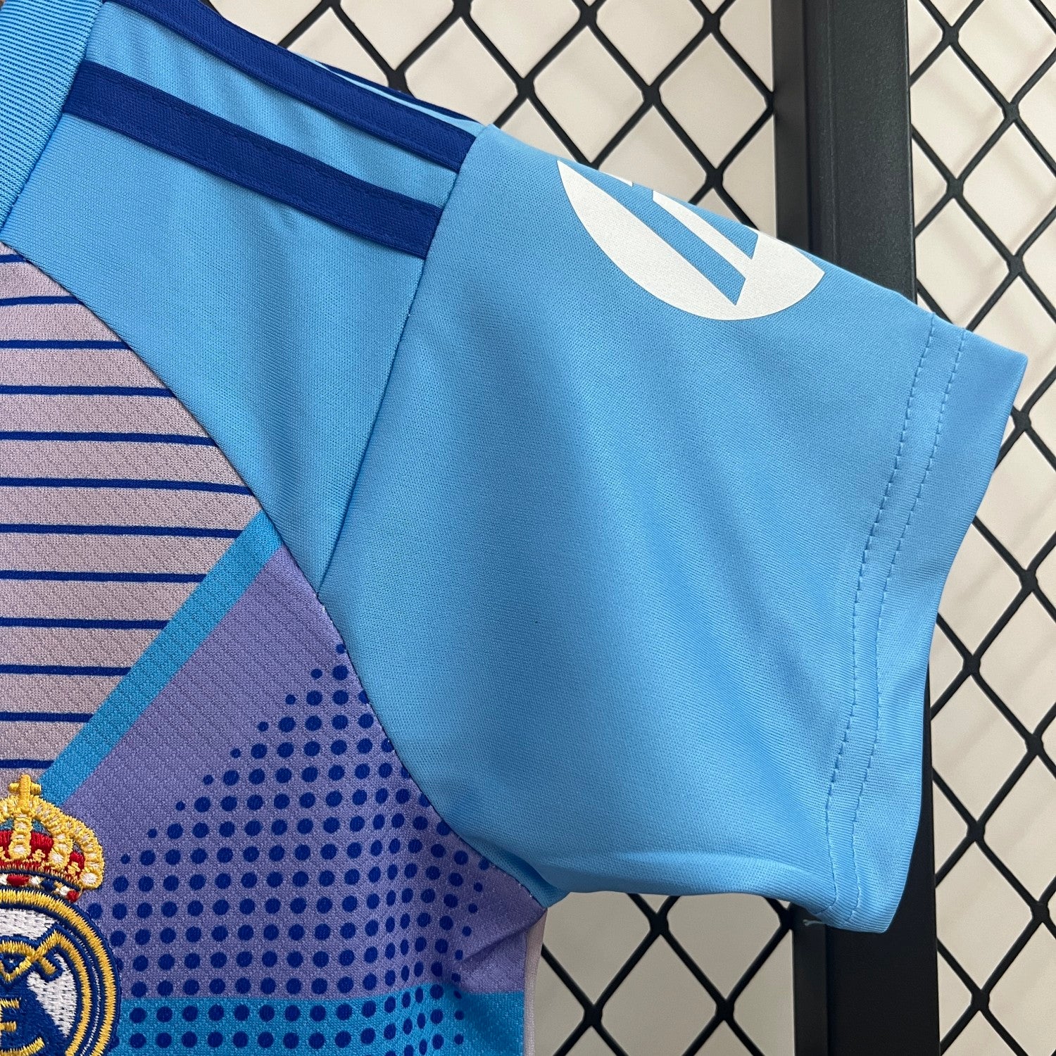 Real Madrid Goalkeeper Kids Suit 24/25 Blue