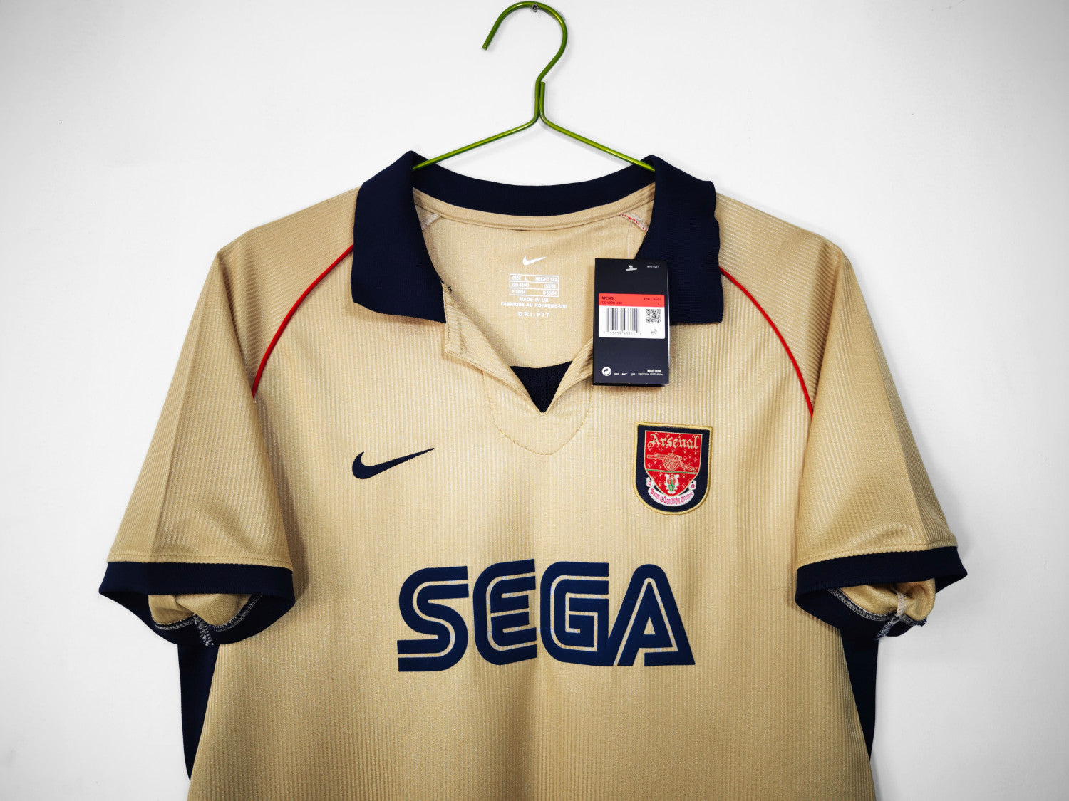 Arsenal Away Retro Jersey 2001/02