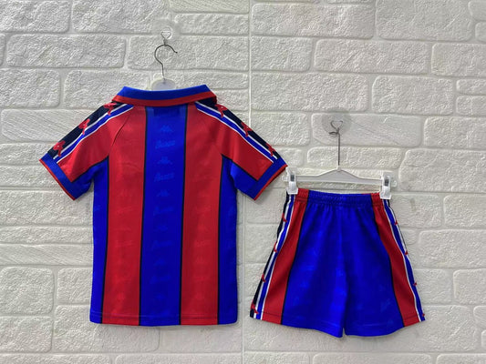 Barcelona Home Retro Kids Suit 1995/97