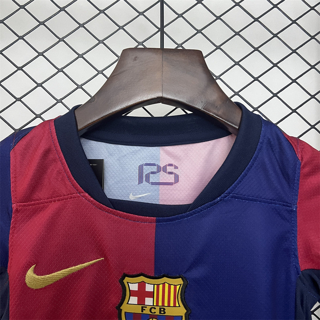 Barcelona Home Kids Suit 24/25