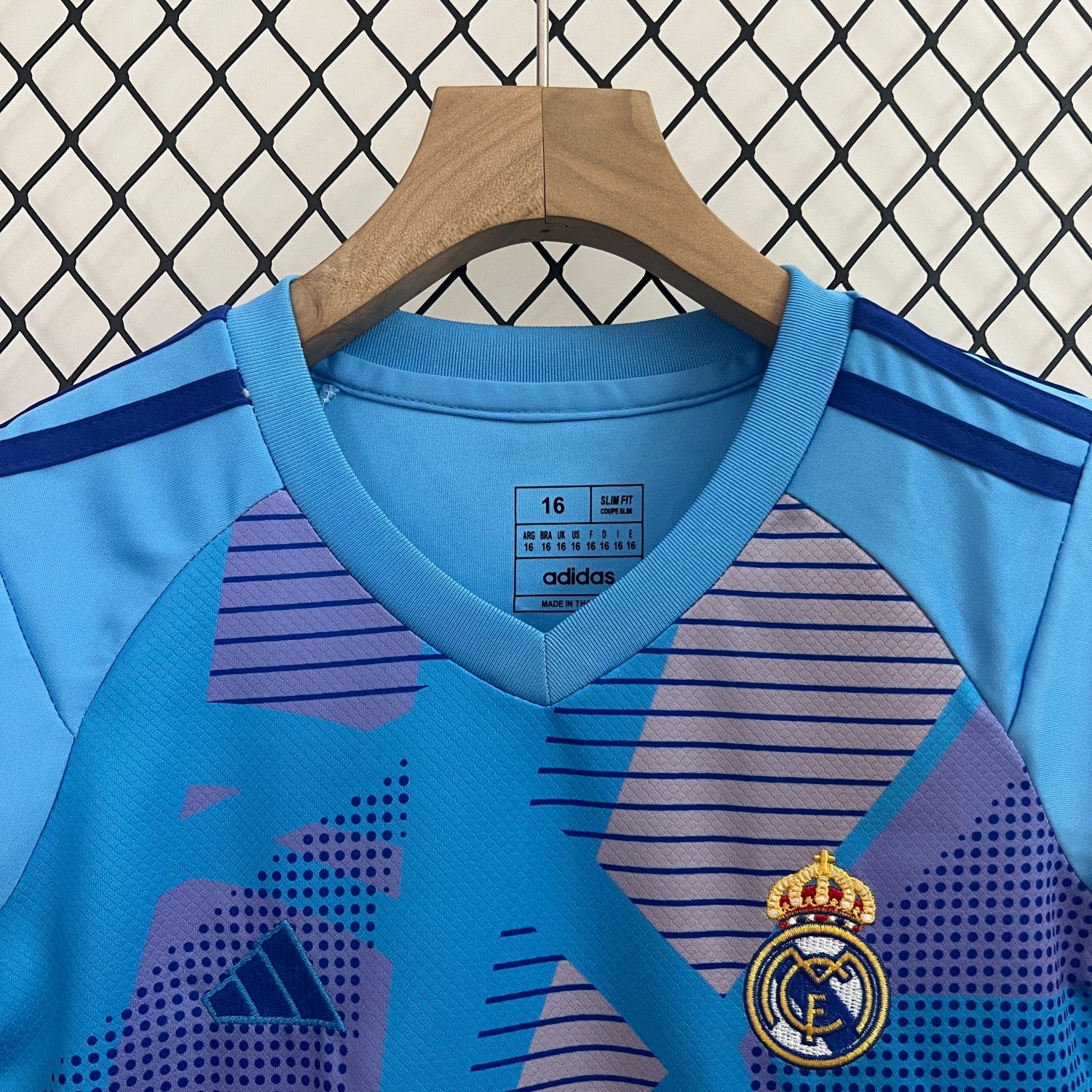 Real Madrid Goalkeeper Kids Suit 24/25 Blue
