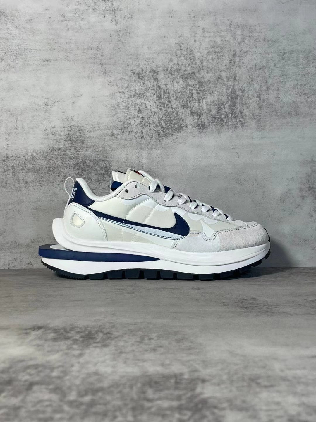 VaporWaffle Sacai Beige Blue