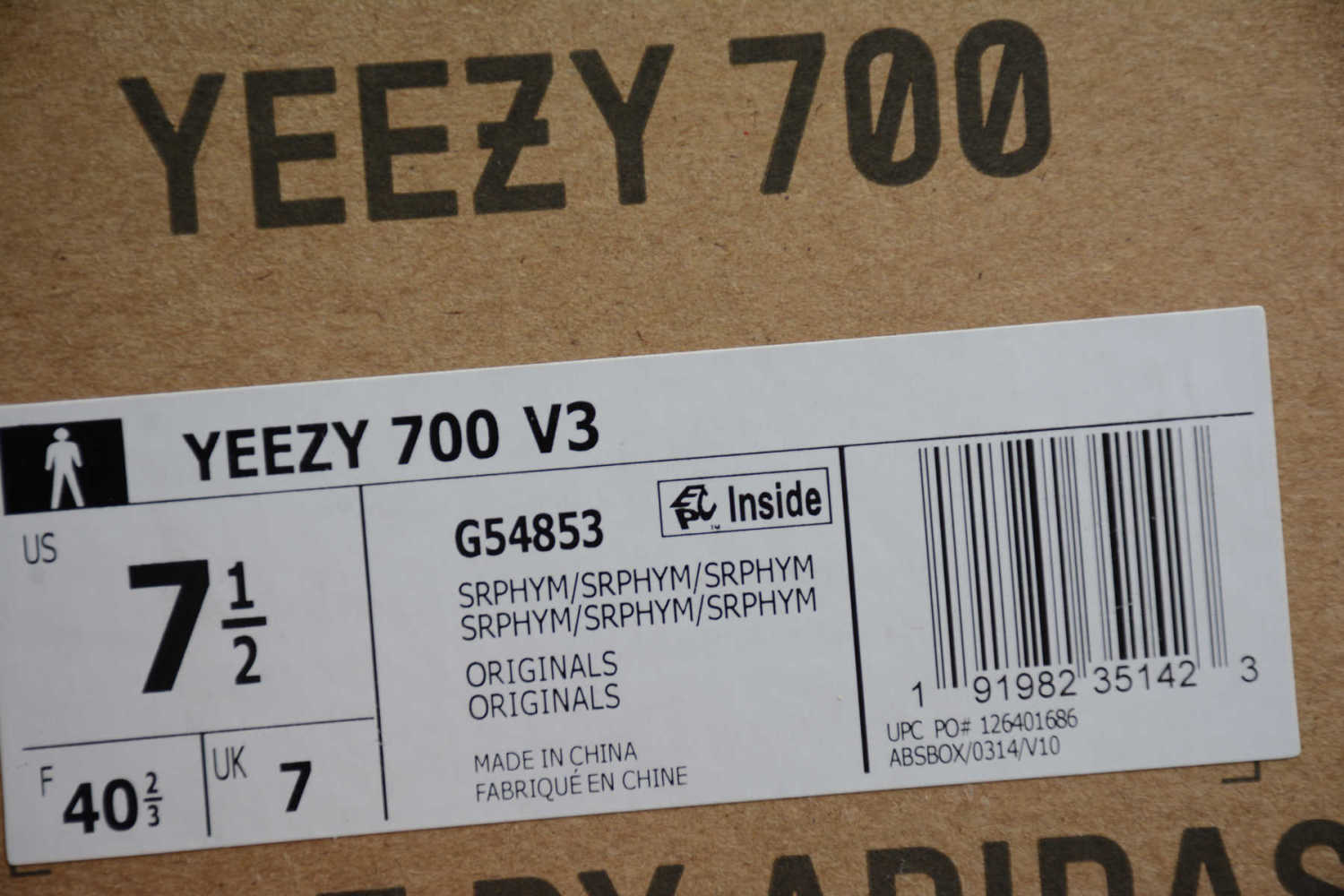 Yeezy Boost 700 V3 “Srphym” G54853