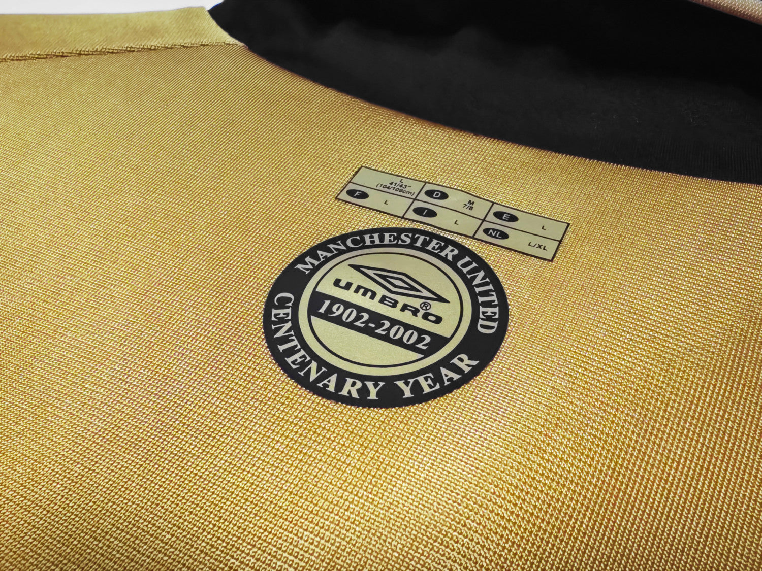 Manchester United 2001/02 Reversible Centenary Retro Jersey