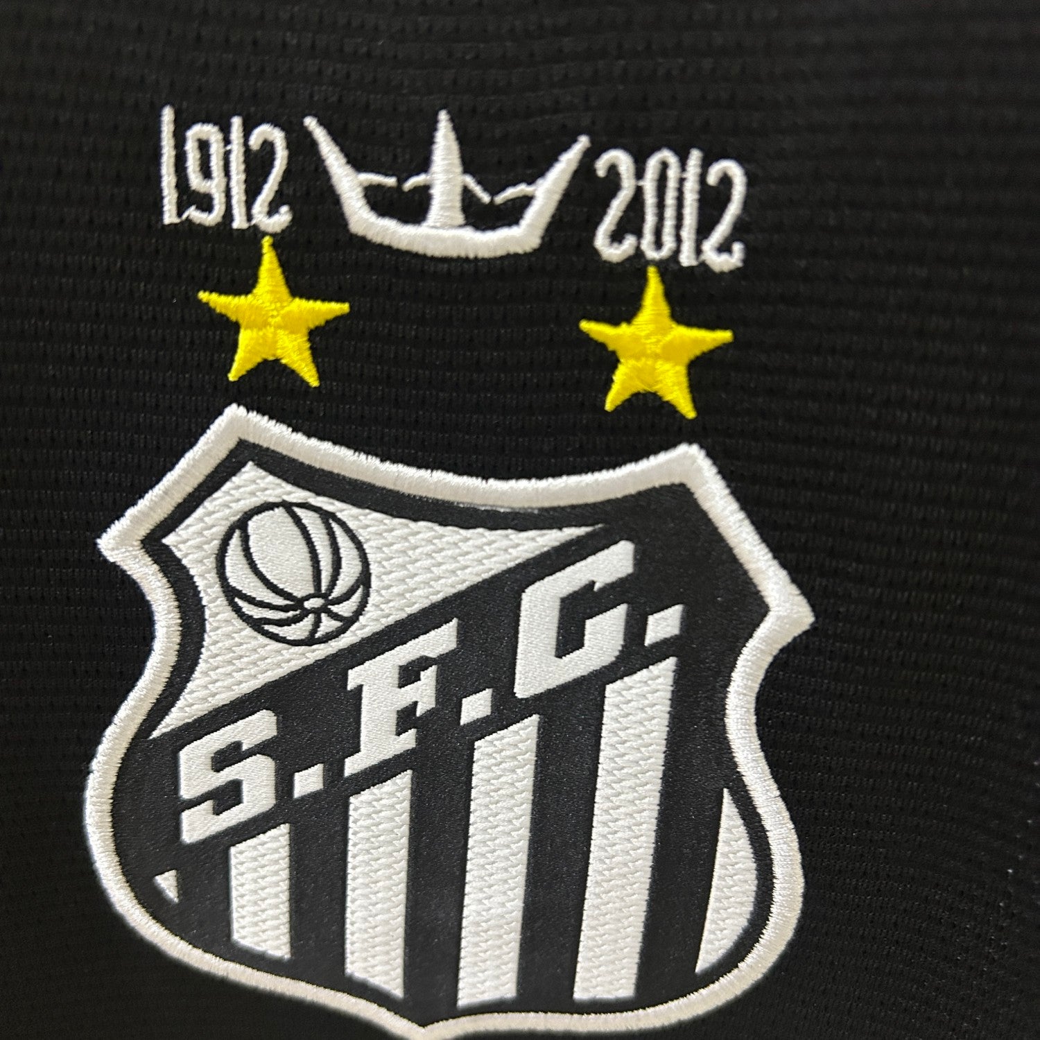 Santos Black Retro Man Jersey 2012/13
