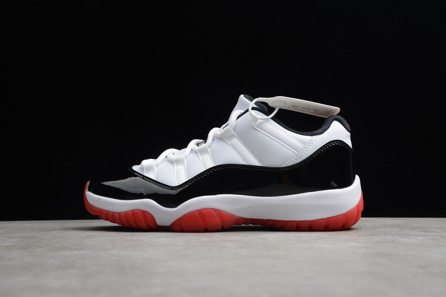 Air Jordan 11 Low Black Red AV2187-160