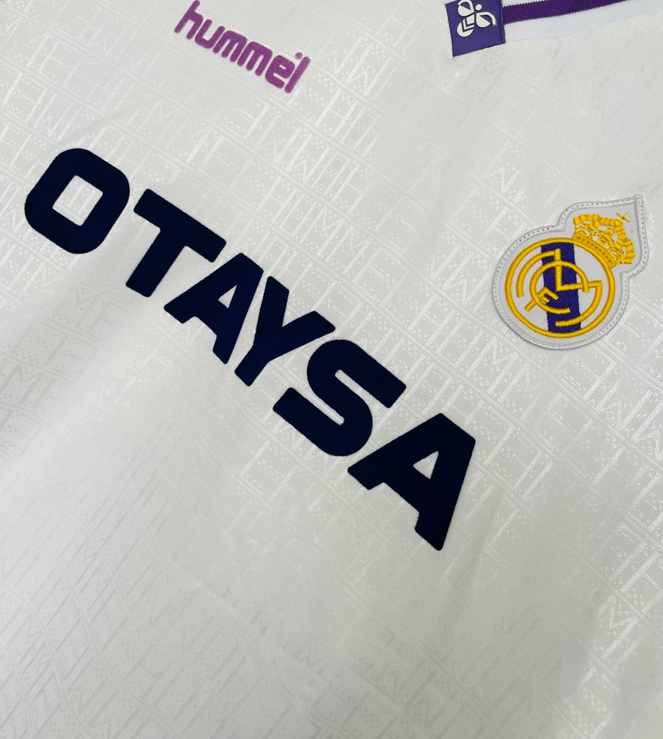 Real Madrid Home Retro Jersey 1990/92