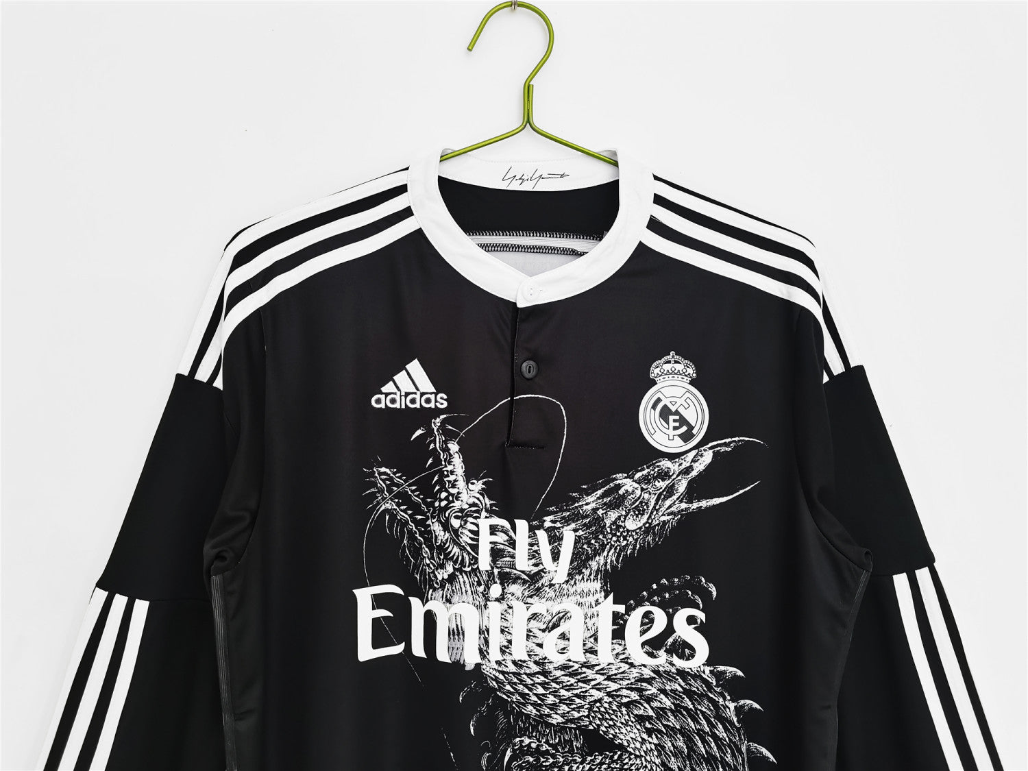 Real Madrid Third Long Sleeve Retro Jersey 2014/15