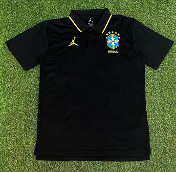 Brazil Black Polo Shirt Man 26/27