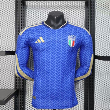 Italy Home Long Sleeved Player Version Jersey 26/27