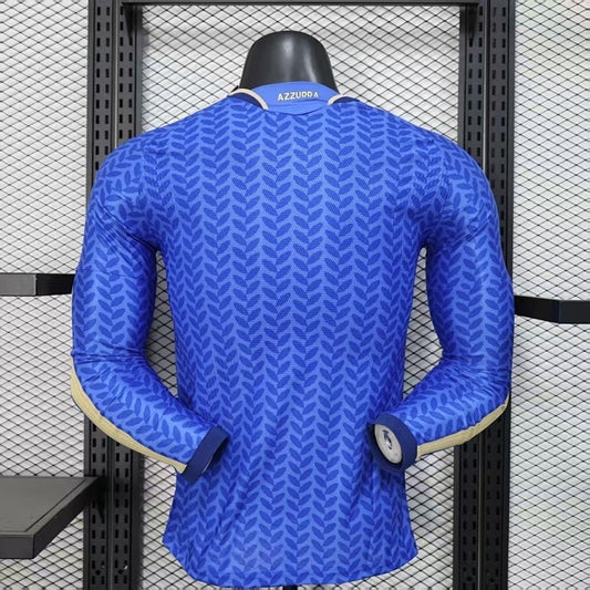 Italy Home Long Sleeved Player Version Jersey 26/27