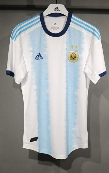 Retro 2019 Argentina Home Player Edition jersey