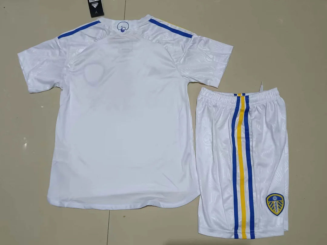 2023/2024 Leeds United Home Football Jersey Shirt 1:1 Thai Quality Kids Size