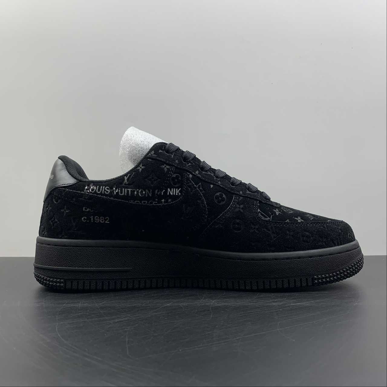 Air Force 1 LV Louis Vuitton Low Black MS 0232