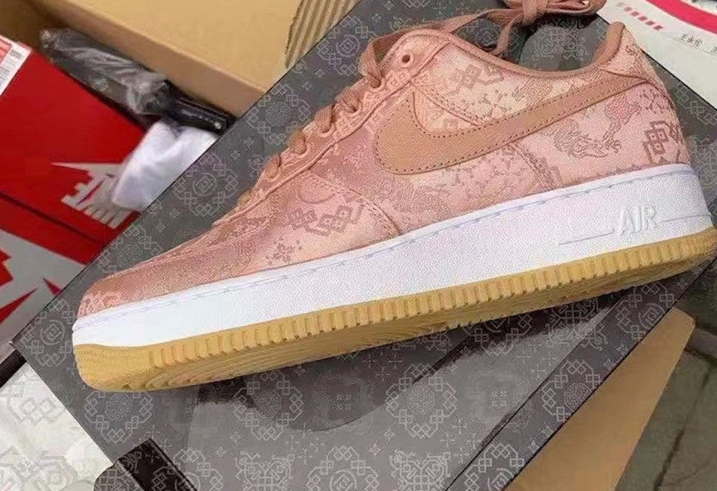 CLOT x Air Force 1 Low “Rose Gold” CJ5290-600