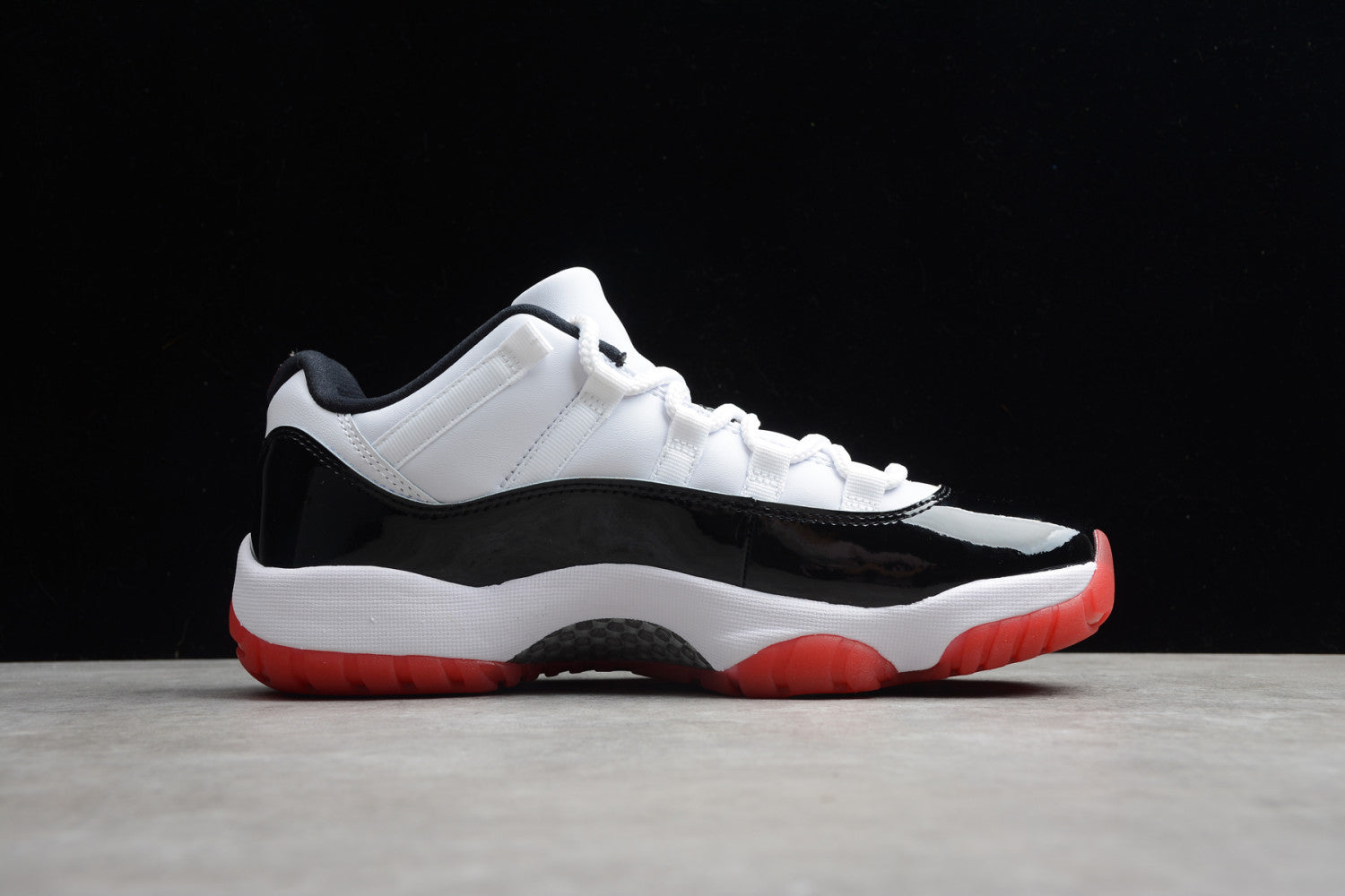 Air Jordan 11 Low Black Red AV2187-160