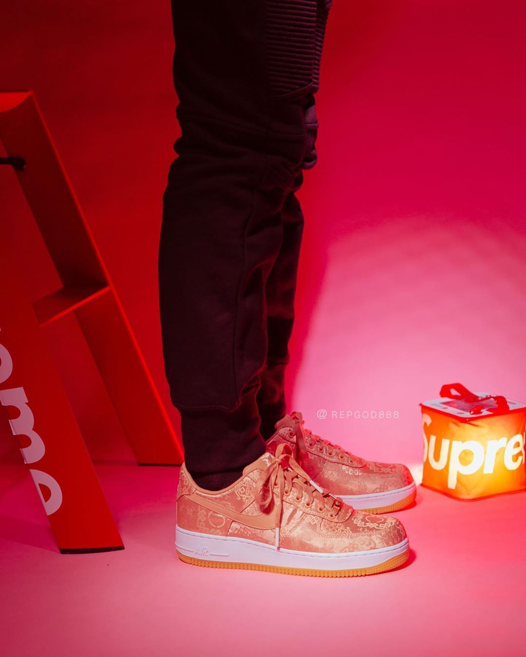 CLOT x Air Force 1 Low “Rose Gold” CJ5290-600